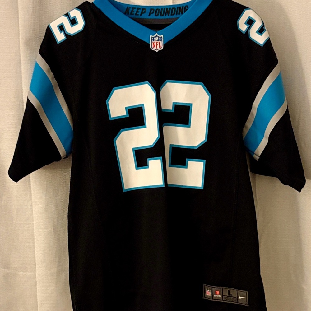 Nike Christian Mccaffrey Carolina Panthers Game Jersey 22